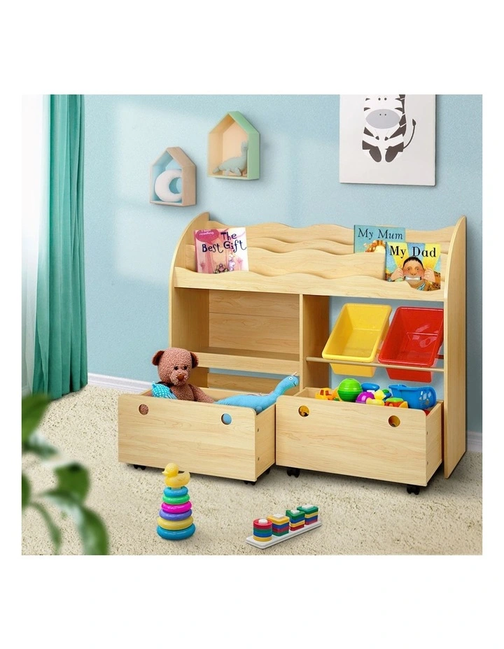 Bookshelf Storage Box in Natural
