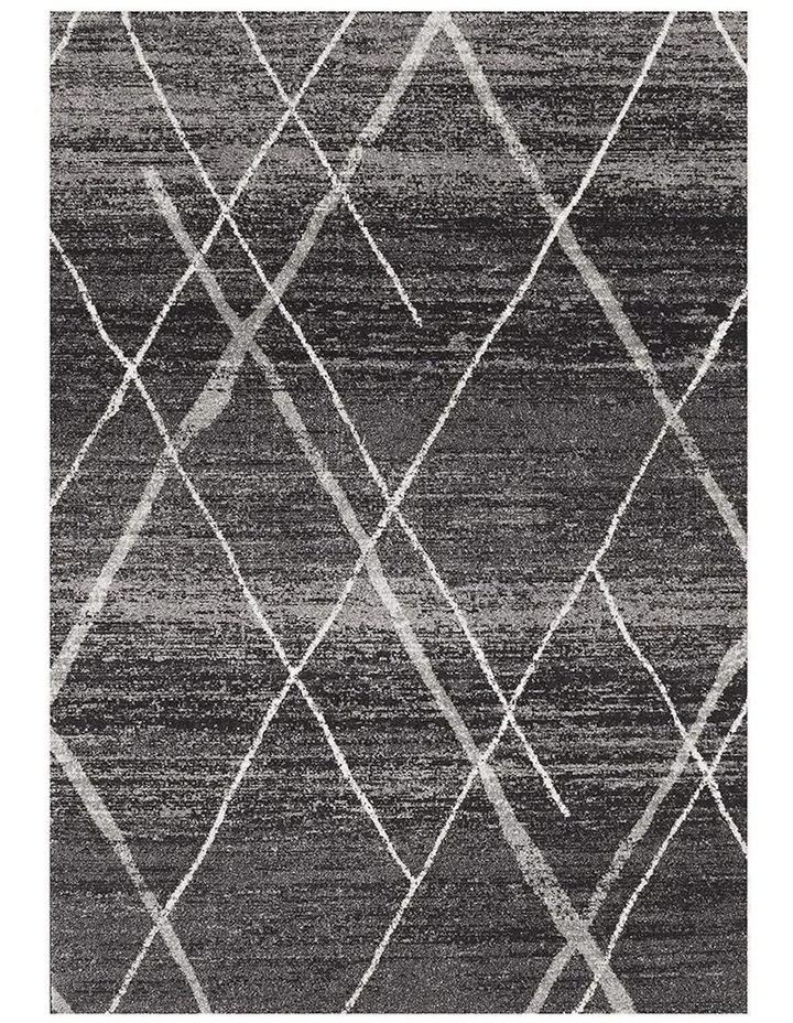 Oasis Noah Contemporary Rug in Charcoal