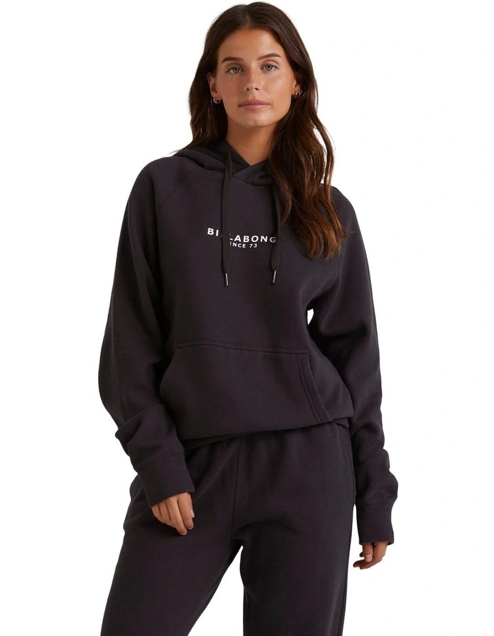Society Hoodie in Black Sands