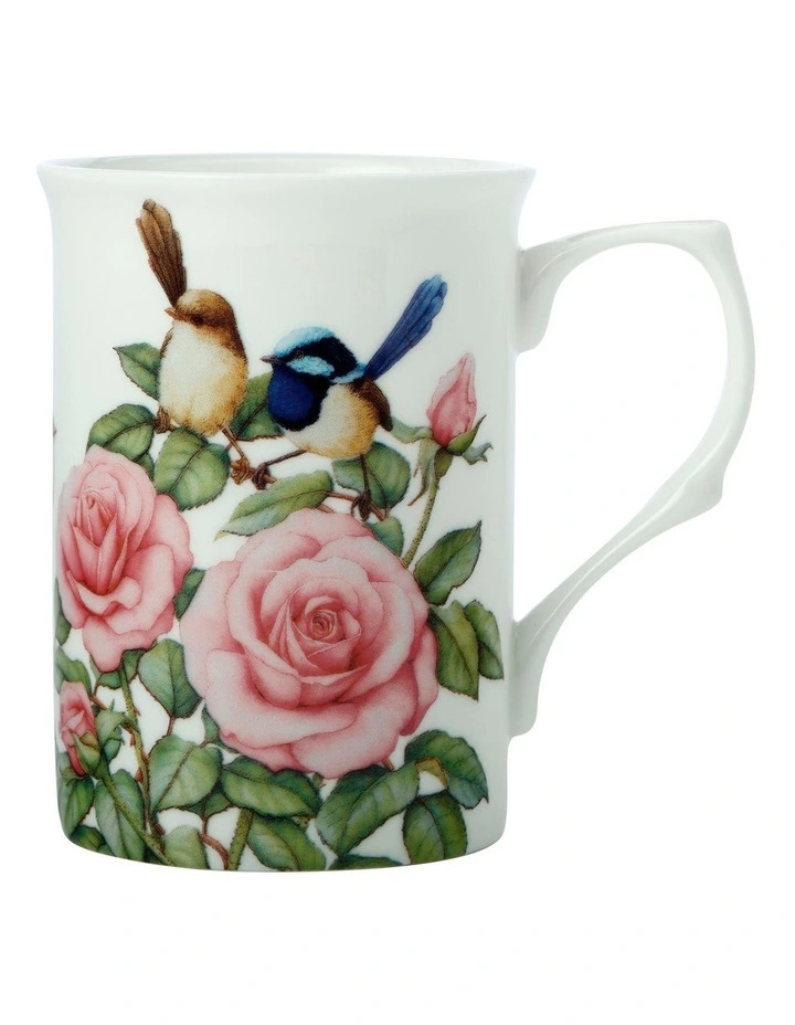 Botanic Gardens Victoria Garden Friends 300ml Wren Mug Gift Boxed White