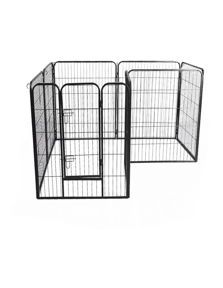 8 Panel Playpen 40'' in Black