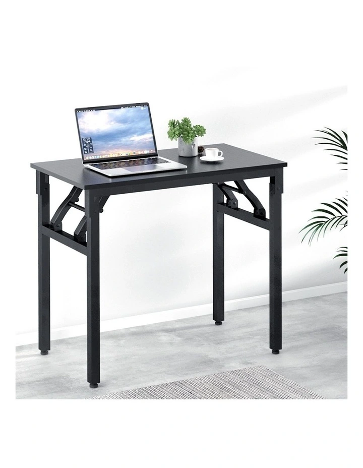 Folding Computer Desk in Black