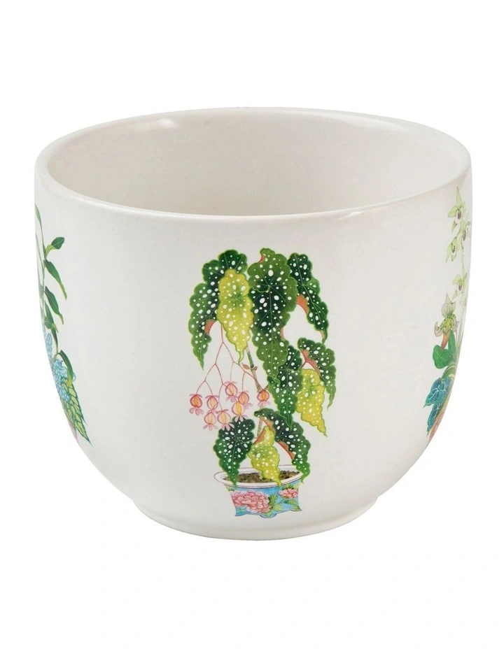 Gabby Malpas Jardin Orchid Planter 12.5x10.5cm in White