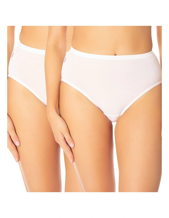 Hikini Brief 2 Pack in White