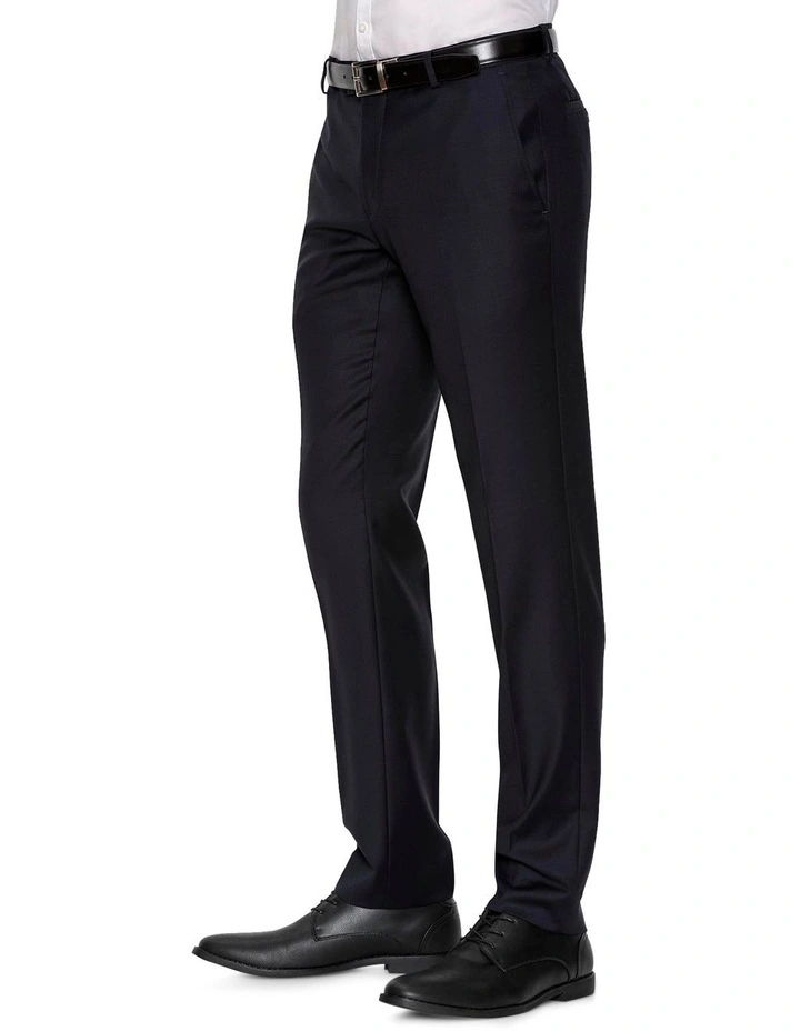 Slim Fit Navy Caper Trouser FKC020
