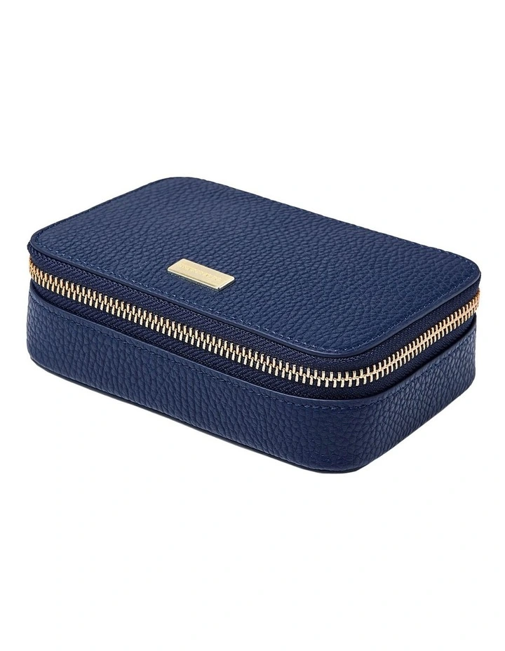Blixen Jewellery Case in Navy