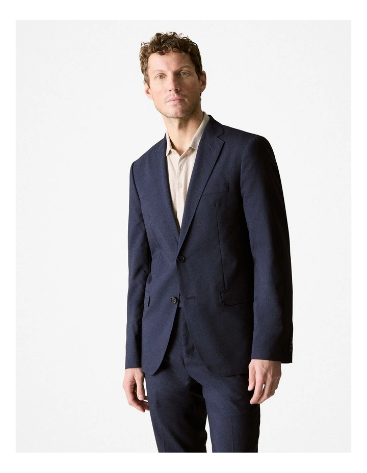 Italian Wool Ultimate Blazer in Navy