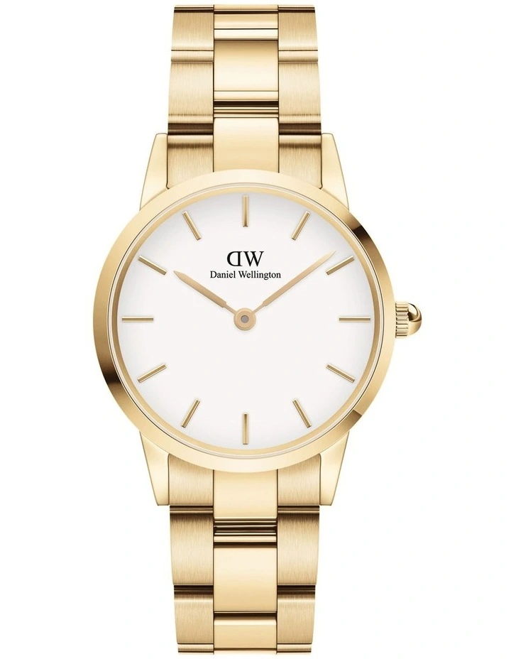 Iconic Link 28Mm Dial Stainless Steel Watch In Gold
