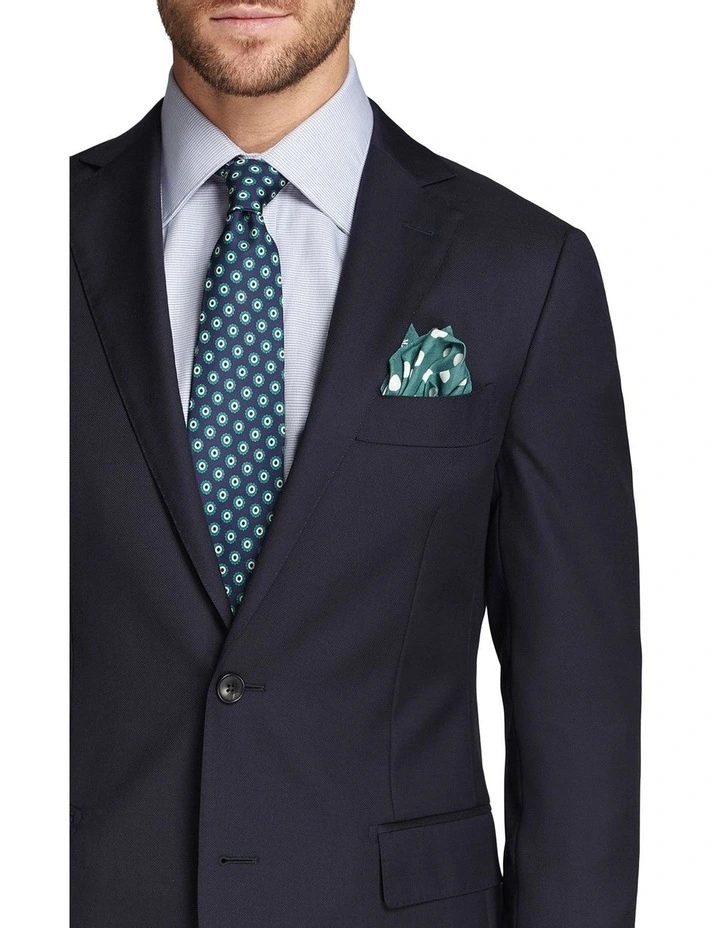 Saunders Navy Slim Jacket