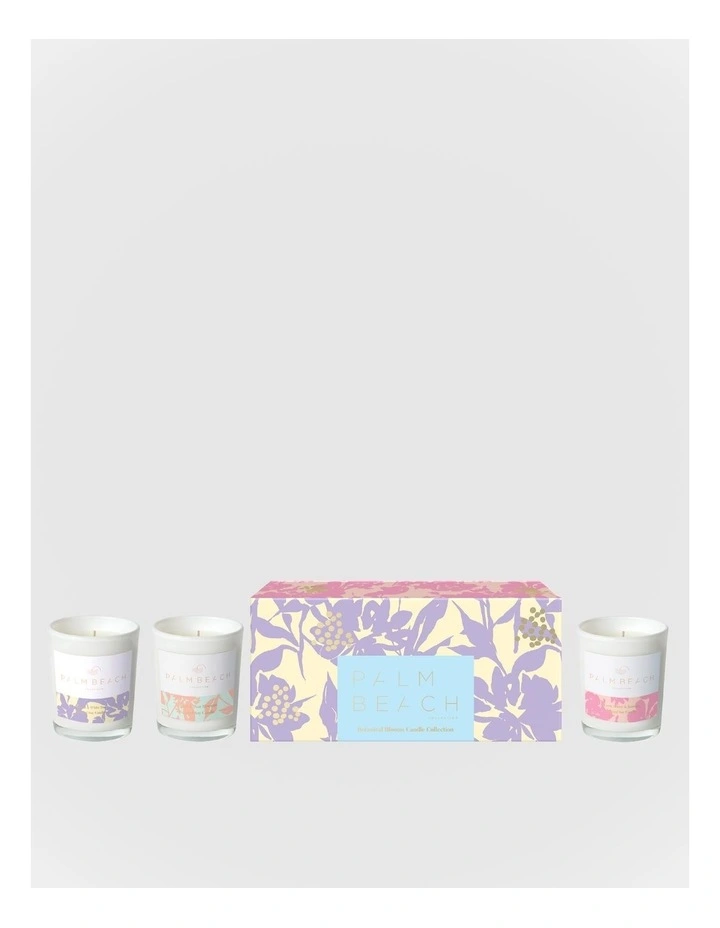 Botanical Blooms Trio Candle Pack
