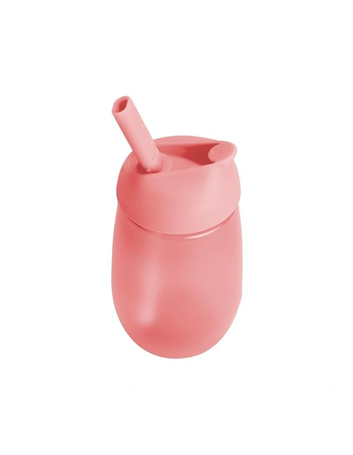 Simple Clean Straw Cup 10oz in Pink