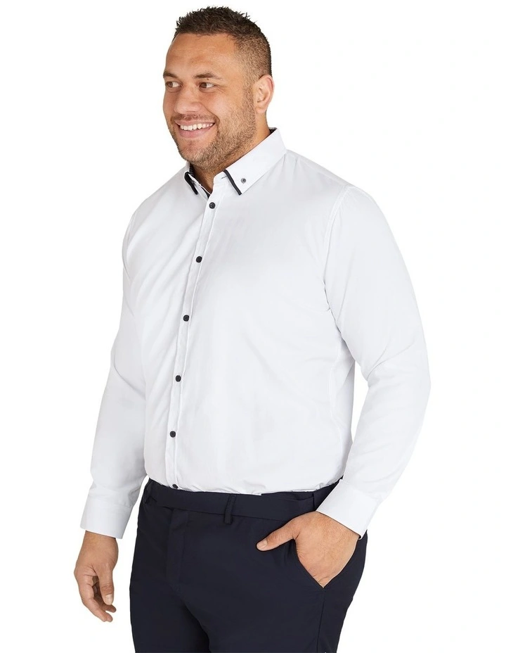 Romeo Textured Shirt in White