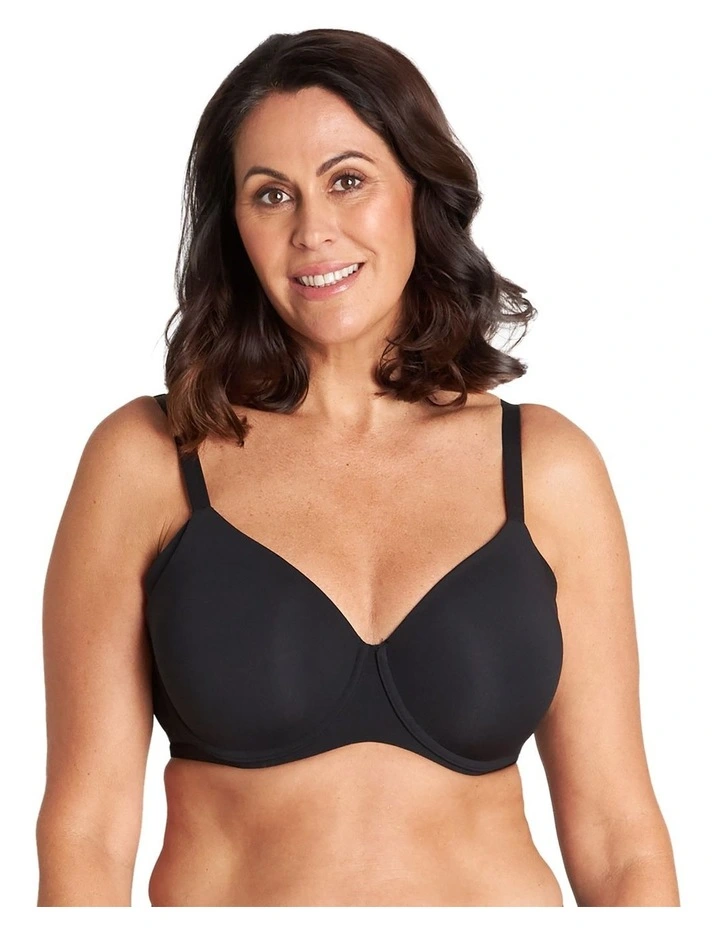 Comfit Collection Full Coverage Contour Bra in Black