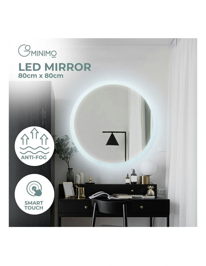 Round LED Mirror 800mm