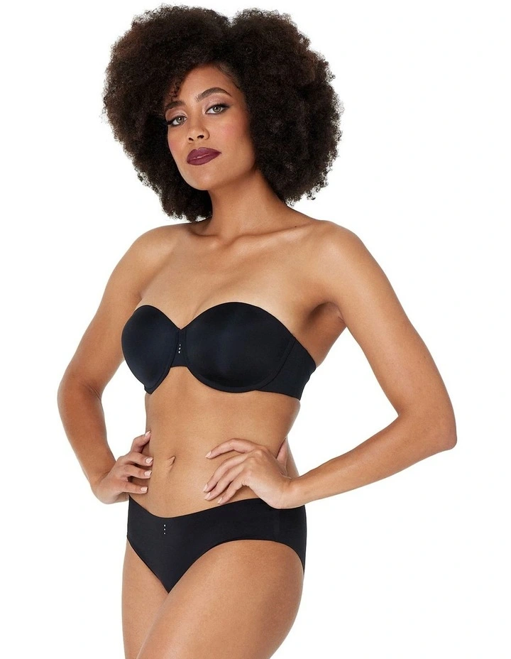 My Fit FMO Smooth Strapless Bra in Black