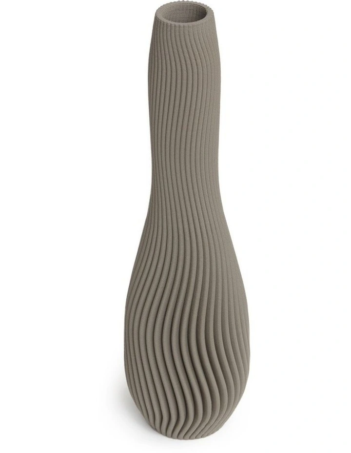Lila Vase 32cm in Tan