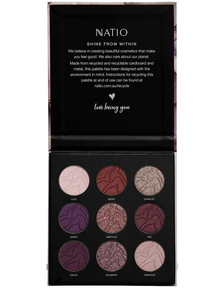 Graceful Amethyst Mineral Eyeshadow Palette 9g