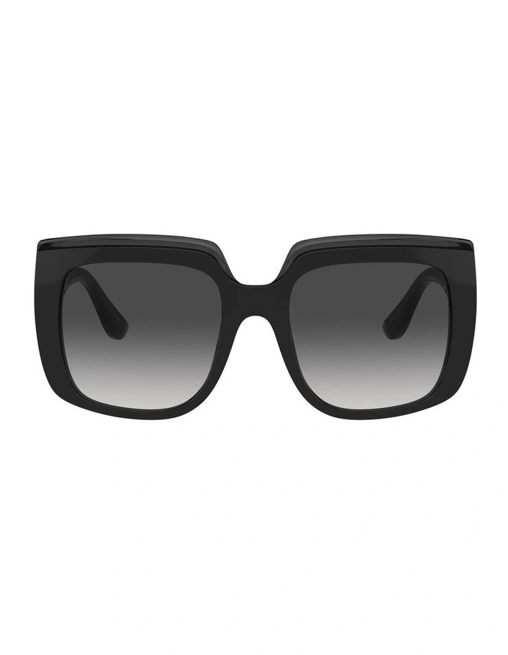 0DG4414F Sunglasses in Black On Transparent