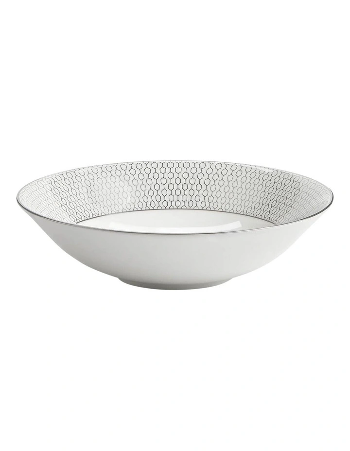 Gio Platinum Soup Soup/Cereal Bowl 20cm in White