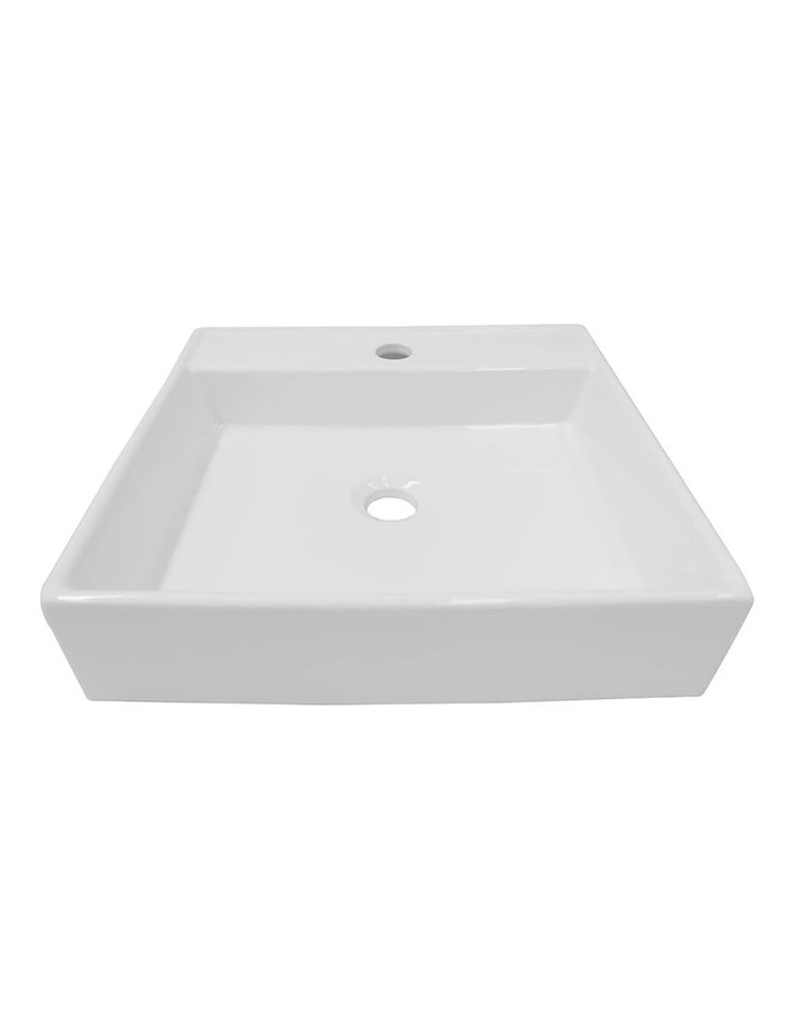 Bathroom Wash Counter Top Hand Wash Sink in White