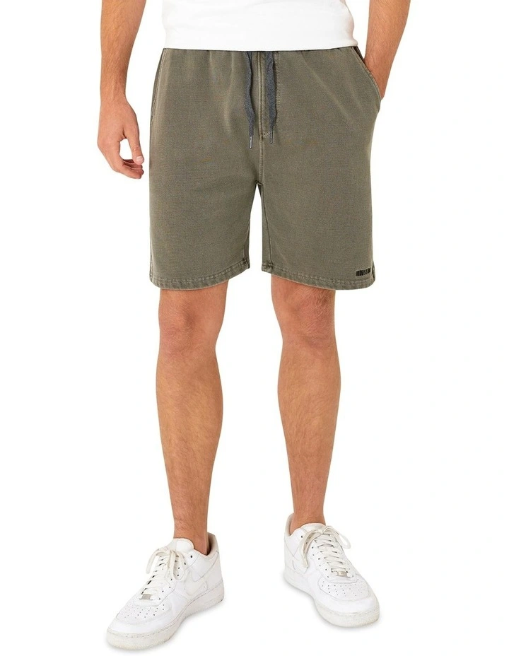 The Del Sur Track Short in Dark Forest