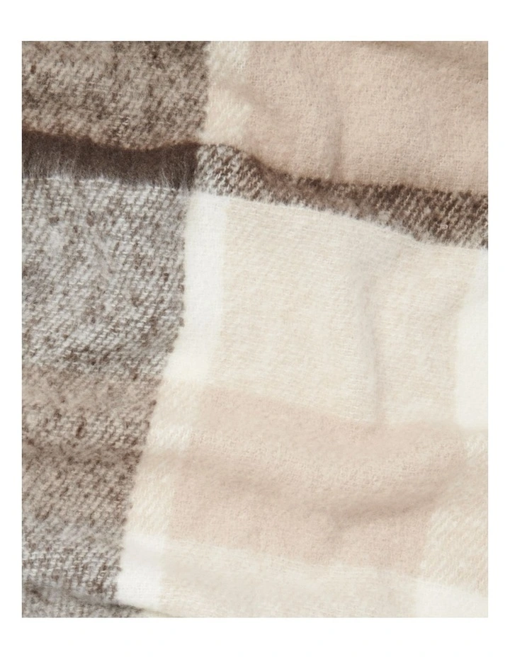 Lizzie Check Scarf in Multi