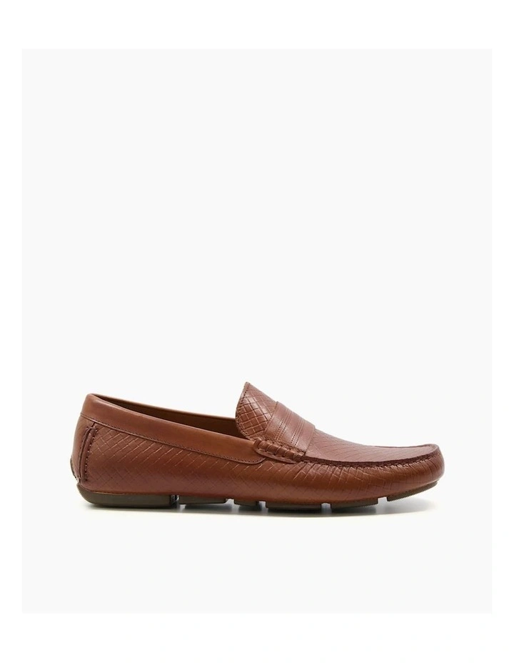 Basket Di Loafer in Tan