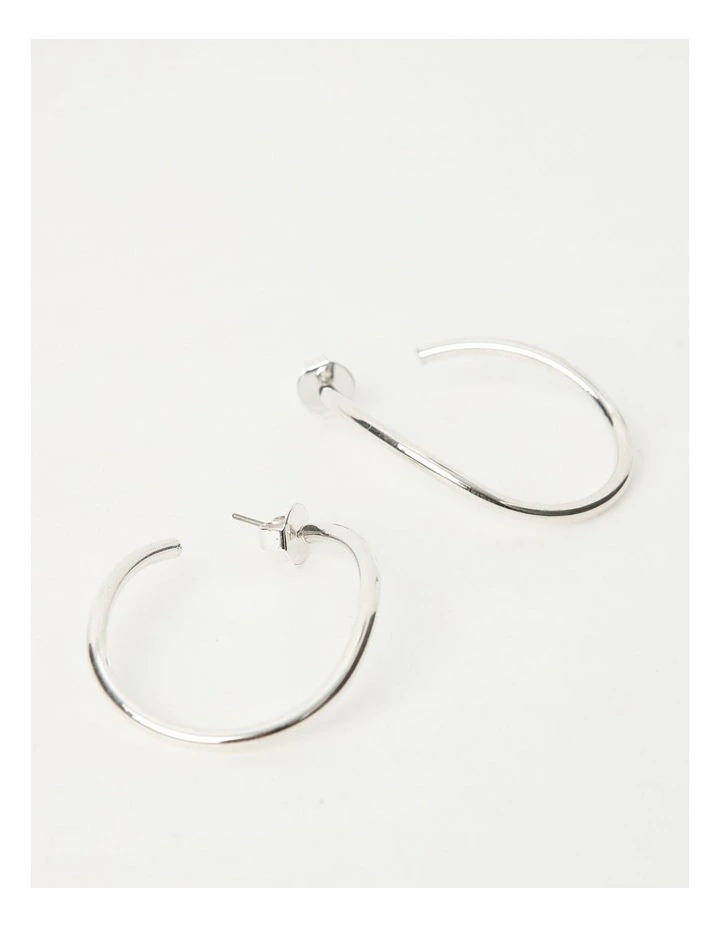 Irregular Earring in Silver