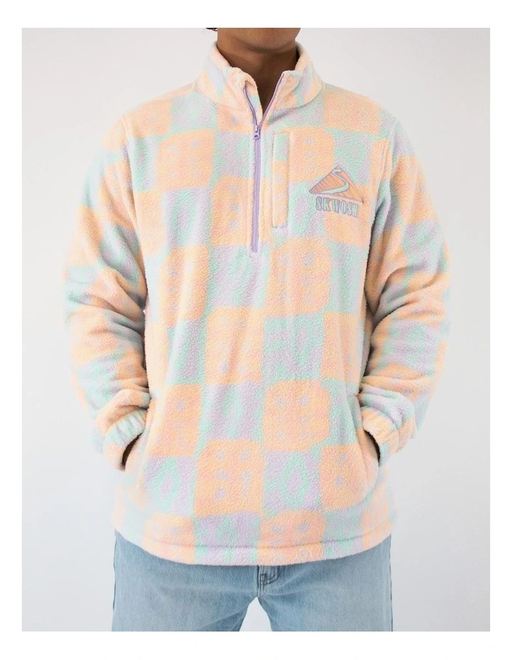 Polar Fleece Sweatshirt in Multi