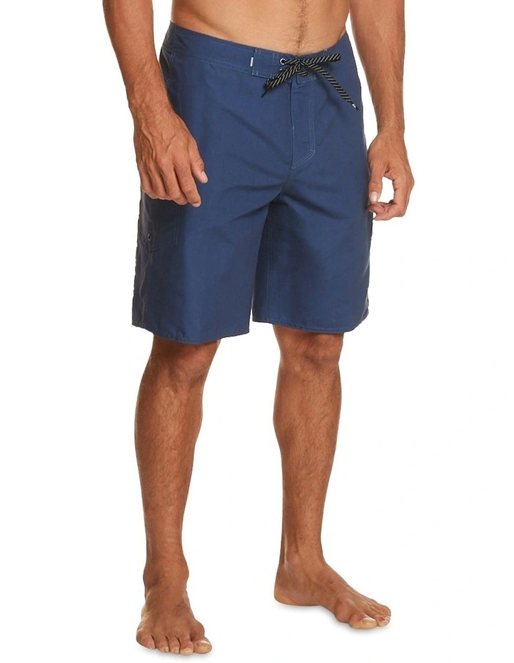 Mens Everyday Solid Board Shorts in Naval Academy Bym