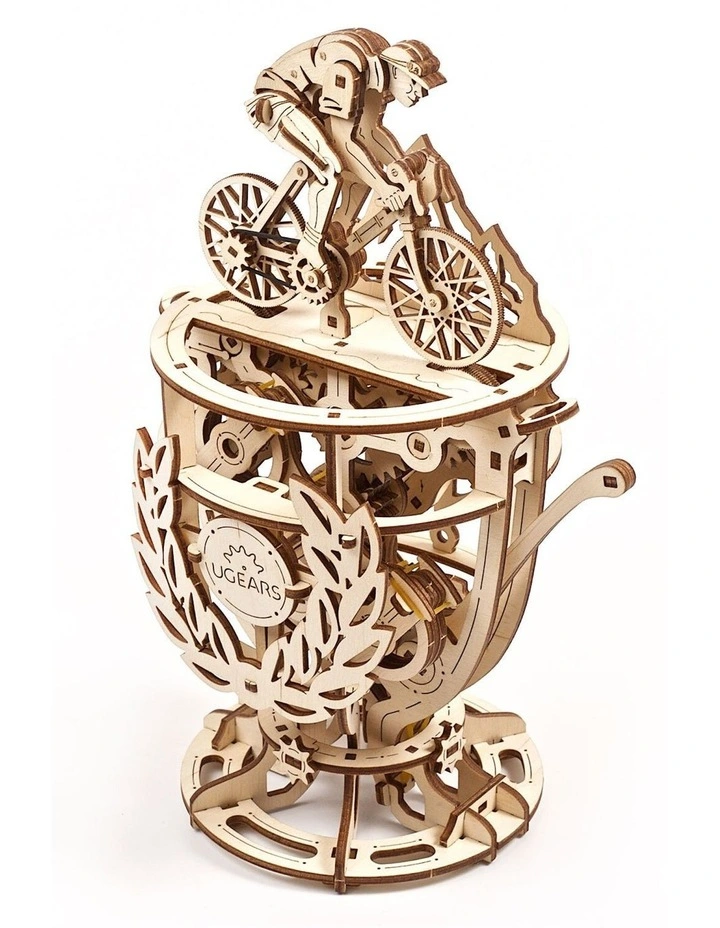 Automaton Cyclist 189 Piece Wooden 3D Puzzle