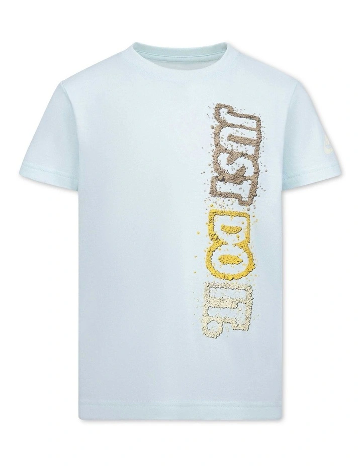 Gravel Just Do It T-shirt in Blue