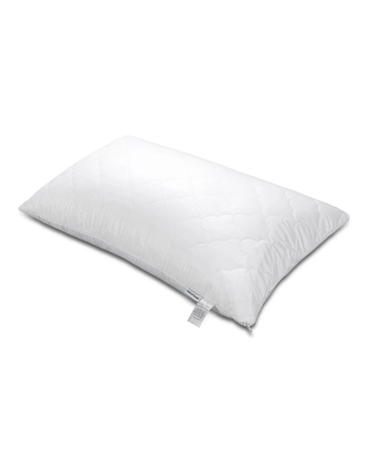 Cotton Pillow Protector in White