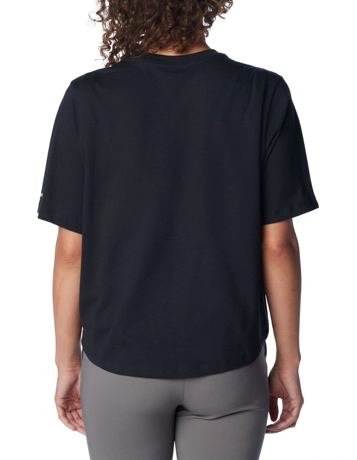 North Cascades Relaxed T-Shirt in Black