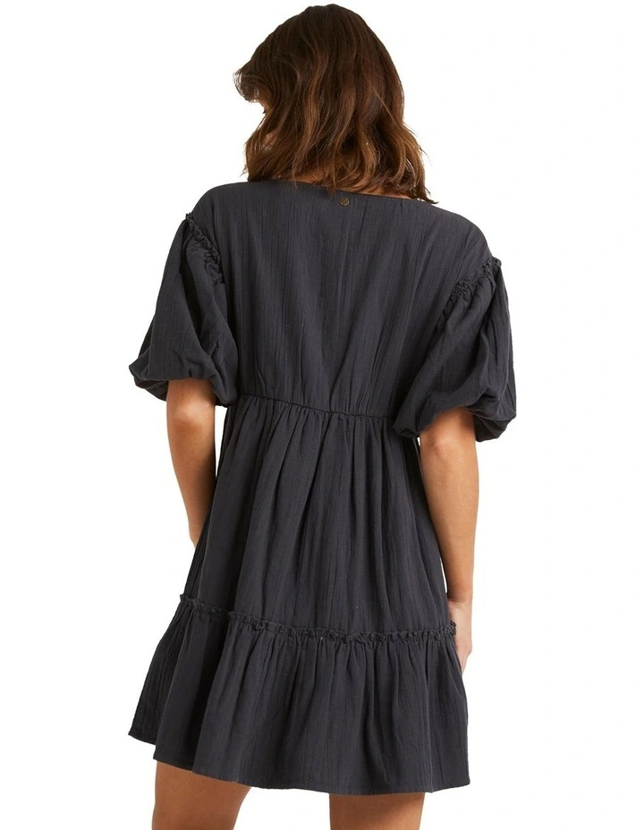 Mellow Sun Dress in Black