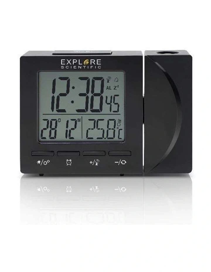 RDP1001 Projection Clock Black