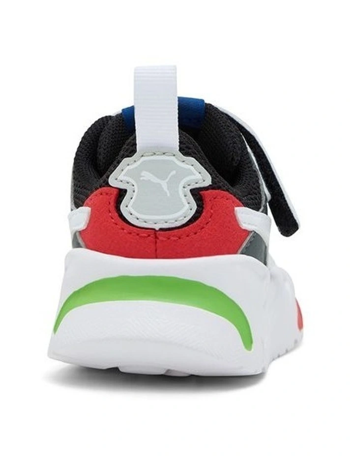 Trinity Self-Fastening Infant Sneakers In Black/White/Grey/Roy