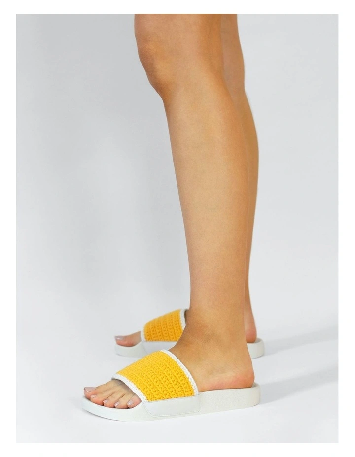 Esme Pool Slides in Orange