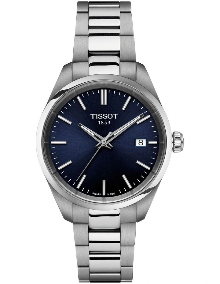 PR 100 34mm T1502101104100 Watch in Blue