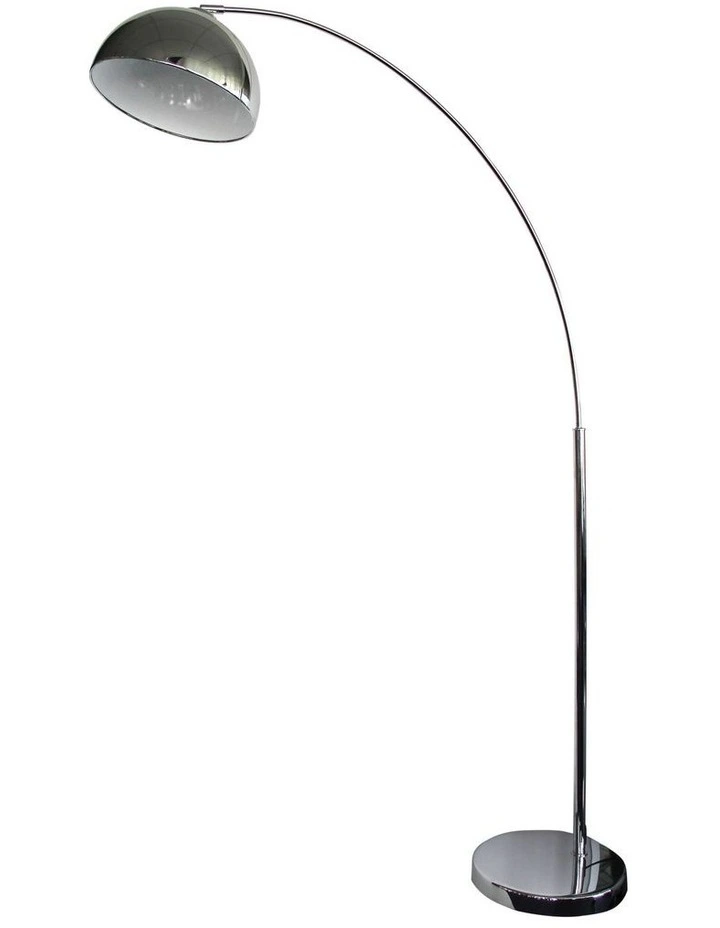 DomeArc Retro Floor Lamp Chrome
