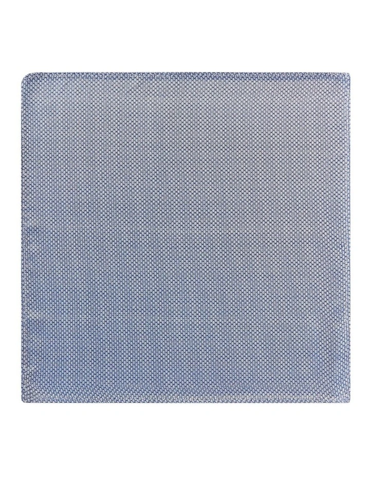 Jacquard Pocket Square in Grey