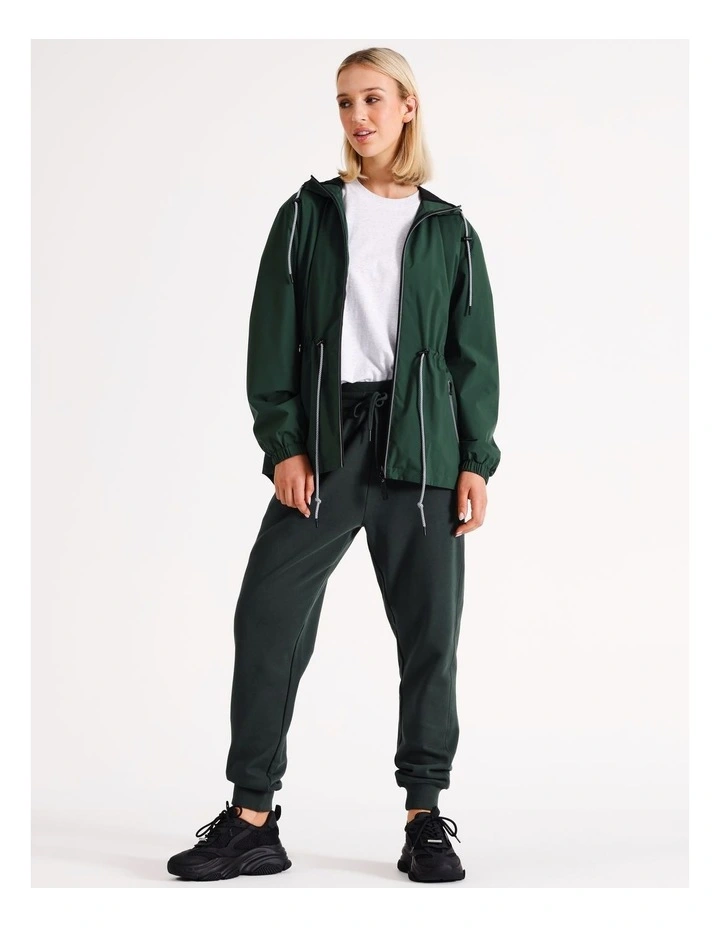 Windbreaker in Dark Green