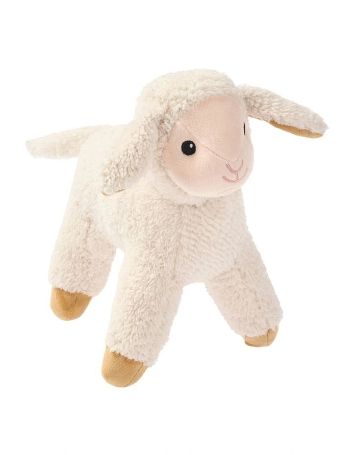 Louie Lamb Novelty Cushion in Cream