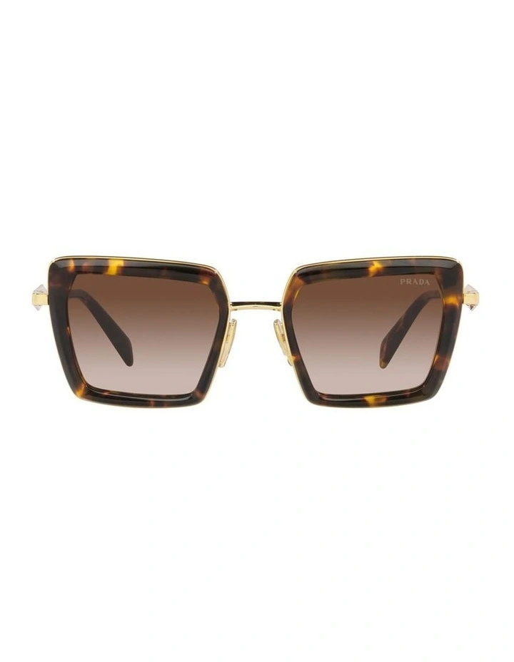 0PR 55ZS Sunglasses in Honey Tortoise