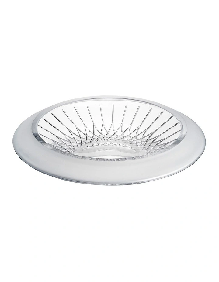 Lismore Arcus Low Bowl 30cm in Clear