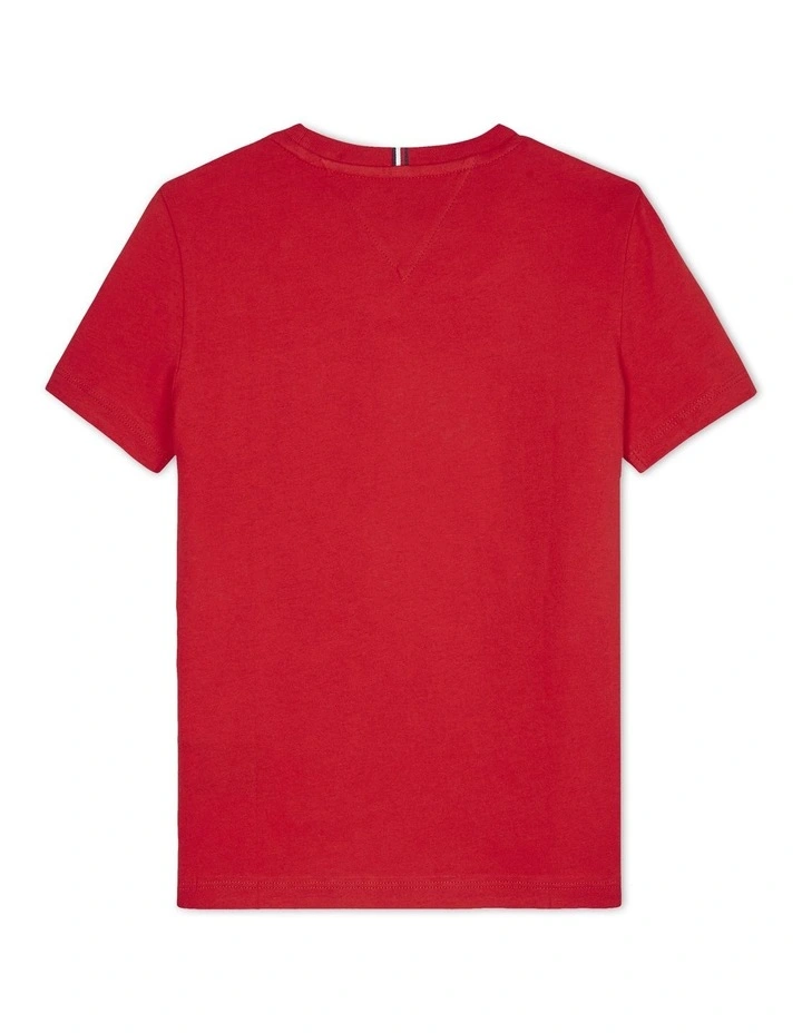 Essential Tee (3-7 Years) in Red