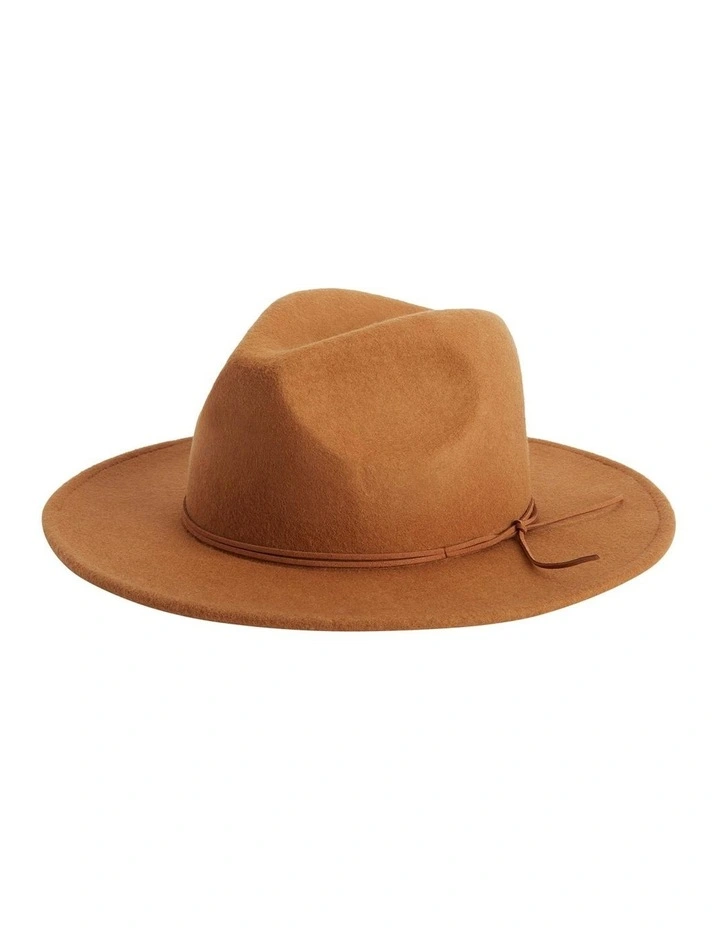 Burners Felt Brown Sun Hat