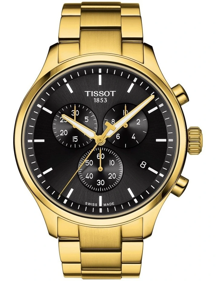 Chrono XL Classic T1166173305100 Watch in Black Gold