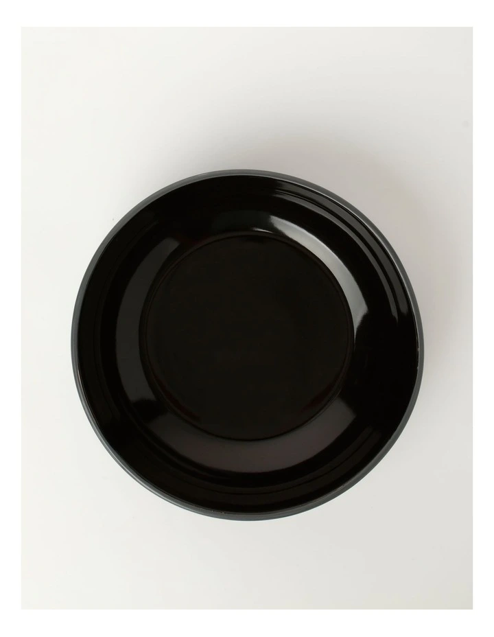 Halo Serving Bowl in Black