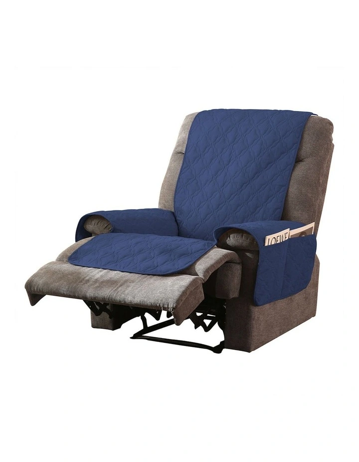 Waterproof Recliner Sofa Slipcover M in Navy